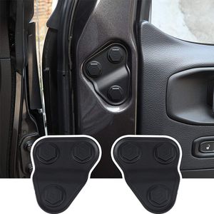 ABS Auto Porta Anteriore Vite di Protezione Bulloni di Copertura Per Jeep Wrangler JL JLU 18-20/Gladiator JT 18+ accessori per Interni Auto