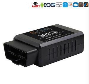 ELM 327 V1.5 WIFI OBD2 Araba Teşhis Tarayıcı Mini ELM327 Bluetooth Otomatik Teşhis Aracı OBDII Android için 10 adet / grup