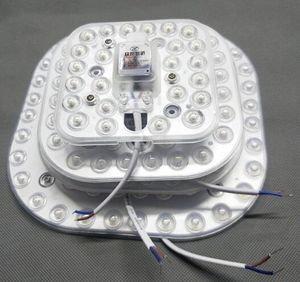 36W LED Lampa sufitowa Magnes 12W 18W 24W AC220 V LED Źródło światła Lights Lights Lights Wymień Lampy LED Oświetlenie panelu