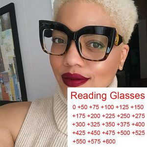 Solglasögon överskådliga kvadratbehandlingsglasögon transparenta Kvinnor Trendiga dator Blåskydd Glasögon Graduate Points till Tjock Ram