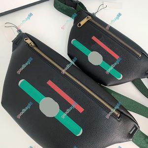 Fanny Pack Saszetka na pasek Saszetki na pas Crossbody Bumbag Moda Unisex Prawdziwa skóra Luksusy Projektant Torby na ramię na klatkę piersiową Portmonetki Trzy kolory i dwa rozmiary 493868 527792