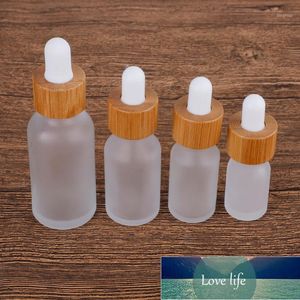 10-30ml 50Pcs Frosted Clear Glass Bottles DIY Dispenser Essential Oils Vials Containers with Droppers For Oil Blends Perfume1 Factory price expert design Quality