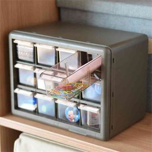 Desktop Storage Box Plastic Drawer Space Saver Organizer For Skin Care Products Jewelry Makeup Tools N4N003B03 210922