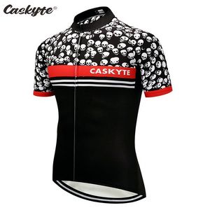 Maglia da ciclismo Skull Cycling Jersey Uomo Estate Manica corta Mountain Bike Wear Anti-sudore Ciclismo Hombre Verano Ropa Herbalife