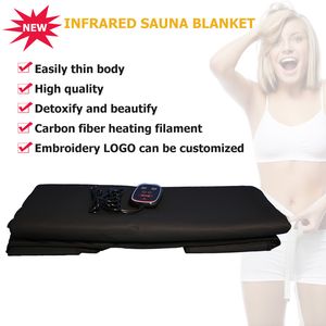 Modelo de Alta Qualidade Abeto Sauna Infravermelho Body Slimming Sauna-Cobertor Máquina de Aquecimento Therapy Slim Fat Spa