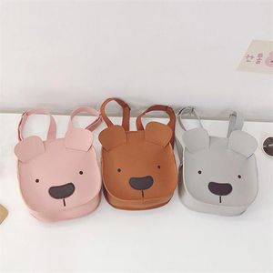 Fashion Children School Bag Bear Cartoon Toy Baby Backpack Boy Gril School Bags Gift For Kids Backpacks 211025