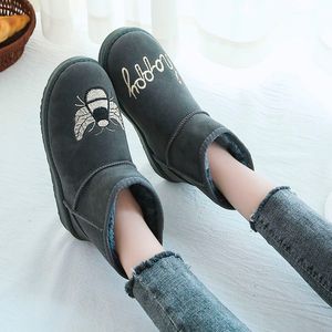 Winter snow boots outdoor fashion leisure warm comfortable foot massage cotton shoes manufacturers direct sales