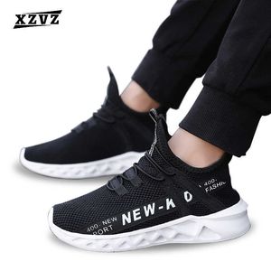 Xzvz Kids Sneakers 메쉬 편안한 어린이 운동화 사계절 컴포트 소년 야외 신발 경량 신발 G1025
