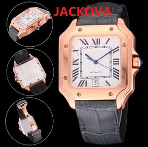 Mens Fashion Mechanical Automatical Watches DAYDATE President square roman dial designer rose gold Watch man Sapphire WristWatches2474