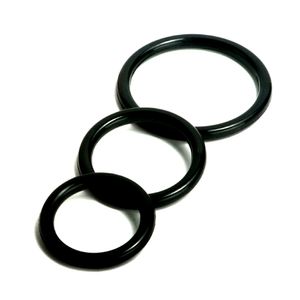 3Pcs Sexy Products Penis Ring toys Super Stretchy and Strong Cock Rings for Man Extended Ejaculation Time Toys