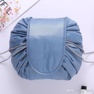 22 дизайна Lazy Makeup Bag Организатор DrawString Cosmetic Bag Flamingo Печатные Путешествия Макияж Организатор Состав Мешочек для хранения Туалетный комплект XVT1192