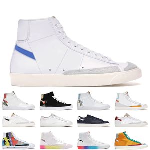 Blazers mid 77 Pacifice Blue men women Running Shoes Have A Good Game Multi Color Designer Sneakers Athletic mens trainers jogging walking