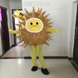 Performance Fruit Durian Mascot Costumes Halloween Fancy Party Dress Cartoon Character Carnival Xmas Easter Advertising Birthday Party Costume Outfit