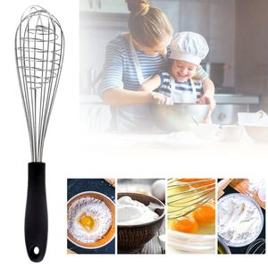 Narzędzia jajowe Manual Food Whisk Household Ze Stali Nierdzewnej Korba Ręczne Będę Handheld Nonslip Wanting Mikser