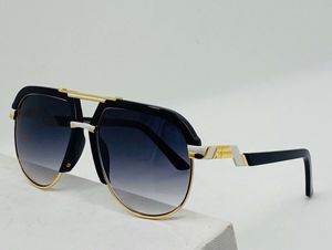 Vintage 9085 Солнцезащитные очки Белые Черные Серые Затененные Очки Sonnenbrille des Lunettes de Soleil Мужчины Мода Солнцезащитные очки Высокое качество с коробкой