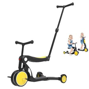 Passeggini Scooter per bambini deformati Tricyle Balnce Bike anni Guida per bambini sui giocattoli Tre ruote Tricicli da passeggino