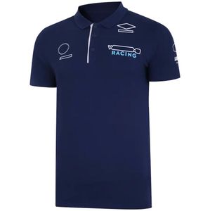 2021 temporada equipe camiseta f1 terno de corrida uniformes de carro masculino verão manga curta personalizado o mesmo estilo
