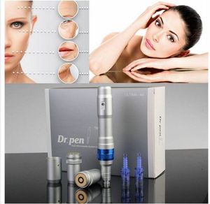 Fast Ship Wireless Derma Pen Potente Ultima A6 Microneedle Dermapen Dermastamp Meso 12 Aghi roller Dr.pen Cartuccia sostituibile