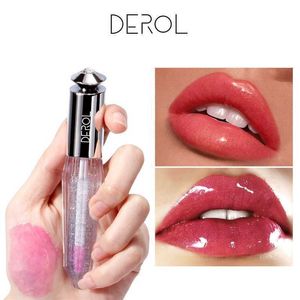 DEROL Lip Gloss Matte Starry Color Change Lip Glaze Sexy Liquid Lipstick Long Lasting Waterproof Lip Makeup Cosmetic