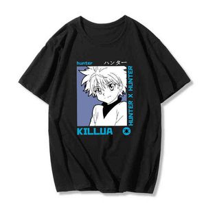 Hunter X Hunter Hisoka Morow HxH Women T Shirt Cartoon Tshirt Harajuku 90s Female Short Sleeve T-shirt Summer Clothes G220228