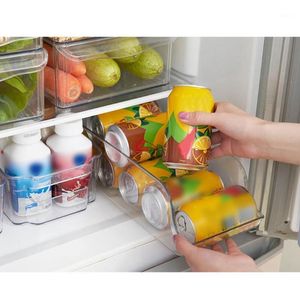 Mutfak Depolama Organizasyonu Soğutmalı İçecek Kutusu Buzdolabı Dikdörtgen Şeffaf Kutular Bitirme Plastik