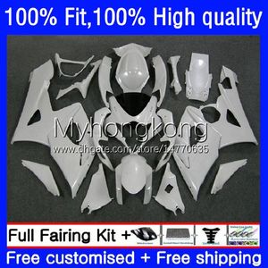 Insprutningsmånader för SUZUKI GSX-R1000 GSXR1000 K5 2005-2006 Bodywork 26No.26 GSXR 1000 CC 1000cc 05 06 GSXR-1000 2005 2006 Motorcykel Pearl White OEM Bodys