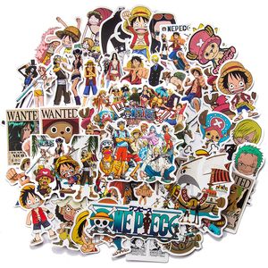 50pcs Japanese Cartoon Anime Stickers for Laptop Fridge Magnets Sticker Bicycle Skateboard Decal Graffiti Patches Waterproof DIY Decoration Party Favors Gifts, L1