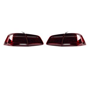 2 PCS Car Tail Lights Parts For VW Passat B7 Eur Version Taillights Rear Lamp LED Signal Brake Reversing Parking Light FACELIFT Upgrade 2011-16