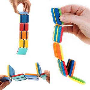 2021 Nieuwe Flipo Flip Kleurrijke Flap Ladder Wijzig Visual Illusion Novy Decompression Children's Fidget Toy Gift