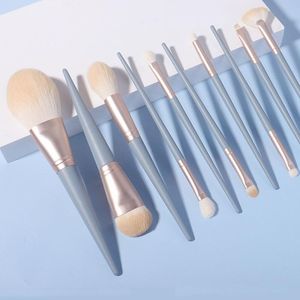 Wholesale soft brush natural fibers for sale - Group buy Makeup Brushes Morandi Color Natural Fiber Soft Bristle Cosmetics Beauty Artist Tool Eyeshadow Blending Brush