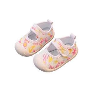 Athletic Outdoor Kid Baby First Walkers Buty Oddychające Niemowlę Toddler Dziewczyny Boy Casual Mesh Soft Dotno Wygodne antypoślizgowe