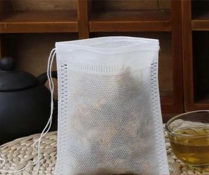 Tea Infusers Teabags 5.5 x 7cm tomma tepåsar med sträng Heal Seal Filter Paper