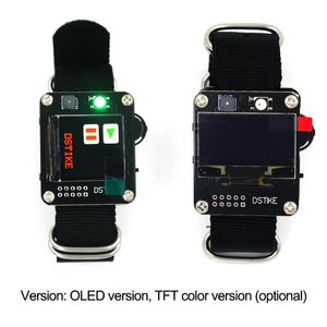 Timers Dstike Watch Devkit Wearable ESP32 Development Board med Wristband TFT och OLED version Valfri DIY Tools