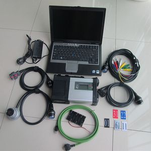 D630 LAPTOP para Benz C5 MB STAR ferramenta de diagnóstico scanner SD Connect com xentry das wis epc instalado bem