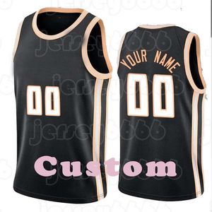 Mens Custom DIY Design personalized round neck team basketball jerseys Men sports uniforms stitching and printing any name and number black white green 2021