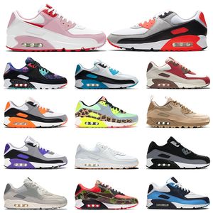 90 men women running shoes trainers 90s Valentines Day Hyper Grape Dancefloor Green Supernova Total Orange Bright Violet mens sports sneakers outdoor