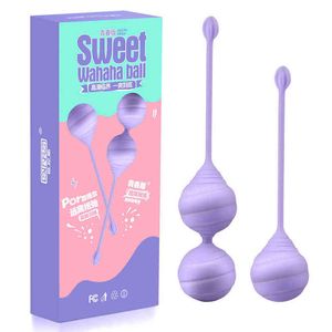 Eggs JingZhi Set Safe Silicone Kegel Ball Ben Wa Vagina Tightening Exercise Massage Female Geisha Adult Sex Toy For Women 1124