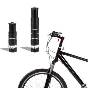 Bike Handlebars &Components Lixada Aluminum Alloy Fork Stem Riser Bicycle Extender Extension Cycling Head Up Raiser Handlebar Adaptor