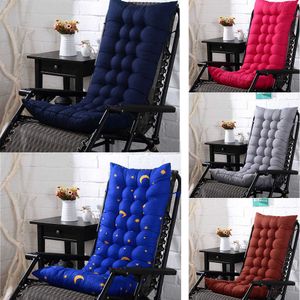 Outdoor Garden Veranda Desk Recliner Cushion Deck Chairs Back Relaxer Pad Armchair Cushion for Chaise Longue 210611