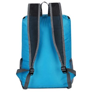 Zaino piegato portatile ultraleggero per uomo 43 * 17 * 28 cm Zaini da viaggio per escursioni all'aperto Borse per la spesa da campeggio impermeabili da donna K726