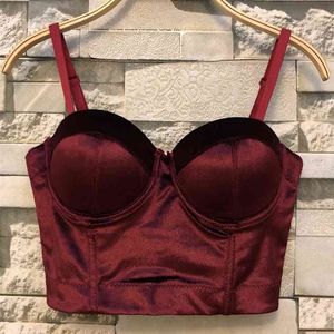 Solid Color Korea Velvet Vest Fashion Classic Women's Party Club Night Bustier Crop Tops Camis K003 210527