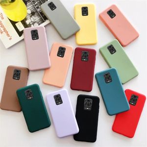 Luxurious Matte Silicone Shell Cases For Xiaomi, Compatible With Redmi Note 9s, 9 Pro Max, 9, 10x, 8, 8t, 7 Pro, MI Note 10 Lite Models