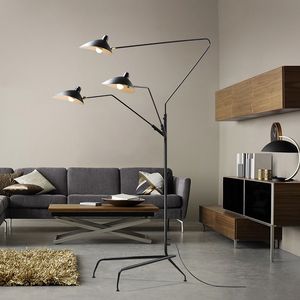 Loft stand-vloerlampen voor woonkamer bar studio statief tafel bureaulamp zwart witte kleur staan