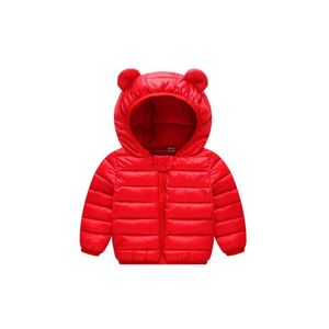 Hafif Bebek Giysileri toptan satış-Kış Sıcak Ceket Bebek Pamuk Yastıklı Ceket Çocuk Aşağı Palto Çocuk Hafif Çocuk Giyim