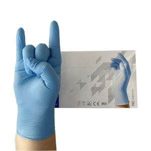 disposable gloves nitrile glove laboratory safe gloves Latex and Powder Free INTCO Examination Food Service Use