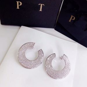 Count PIA GET earrings Possession series Extremely 18K gold plated sterling silver Luxury jewelry high quality hot brand AAAAA ladies exquisite gift