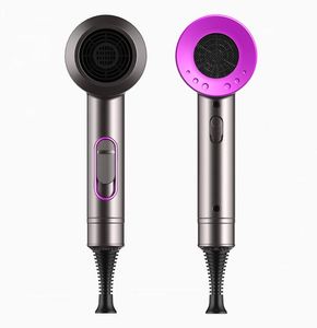 top popular Winter Hair Dryer Negative Lonic Hammer Blower Electric Professional Hot &Cold Wind Hairdryer Temperature Care Blowdryer 2023