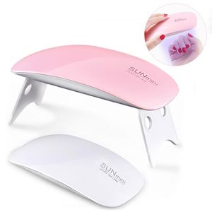 Miglior essiccatore per smalto per unghie di alta qualità Sun Mini 6W UV LED Nail Lamp