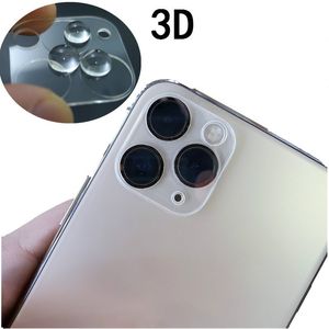 Voltar Protetores de Lente de Câmera para iPhone 12 11 XR x XS Max Samsung S21 S21Plus S21ultra S20 Vidro Temperado Custo Curvo Clear Filme sem Pacote