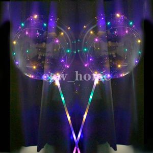 Party Supplies Luminous Led Balloon Continuous Flashing Constantly Bright Light Latex Balloons Happy Birthday Balon